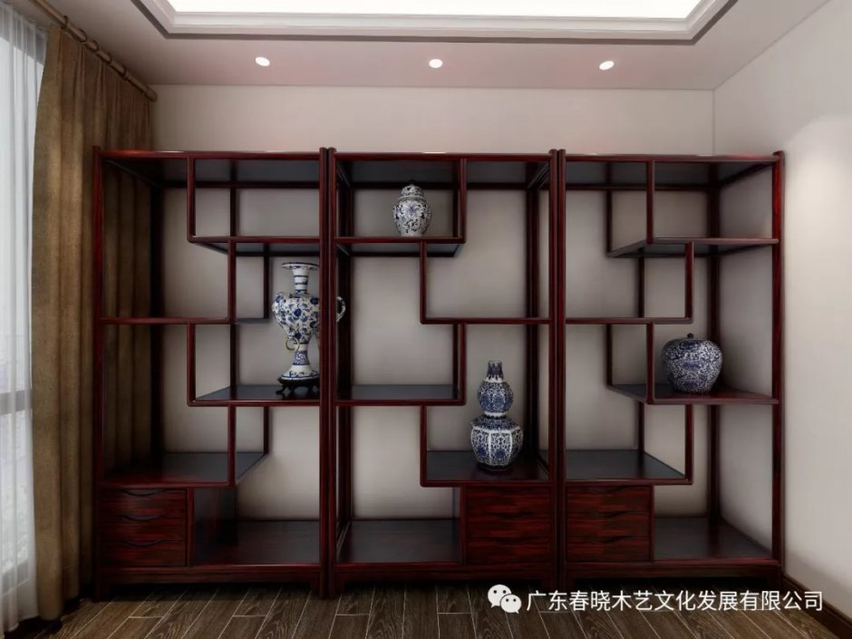 博古架，容納的是歷史，綻放的是歲月(圖1)